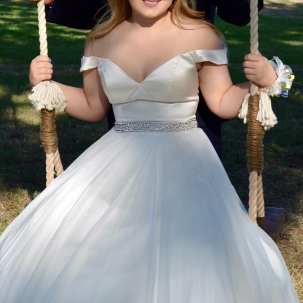 Ivory Sherri Hill dress